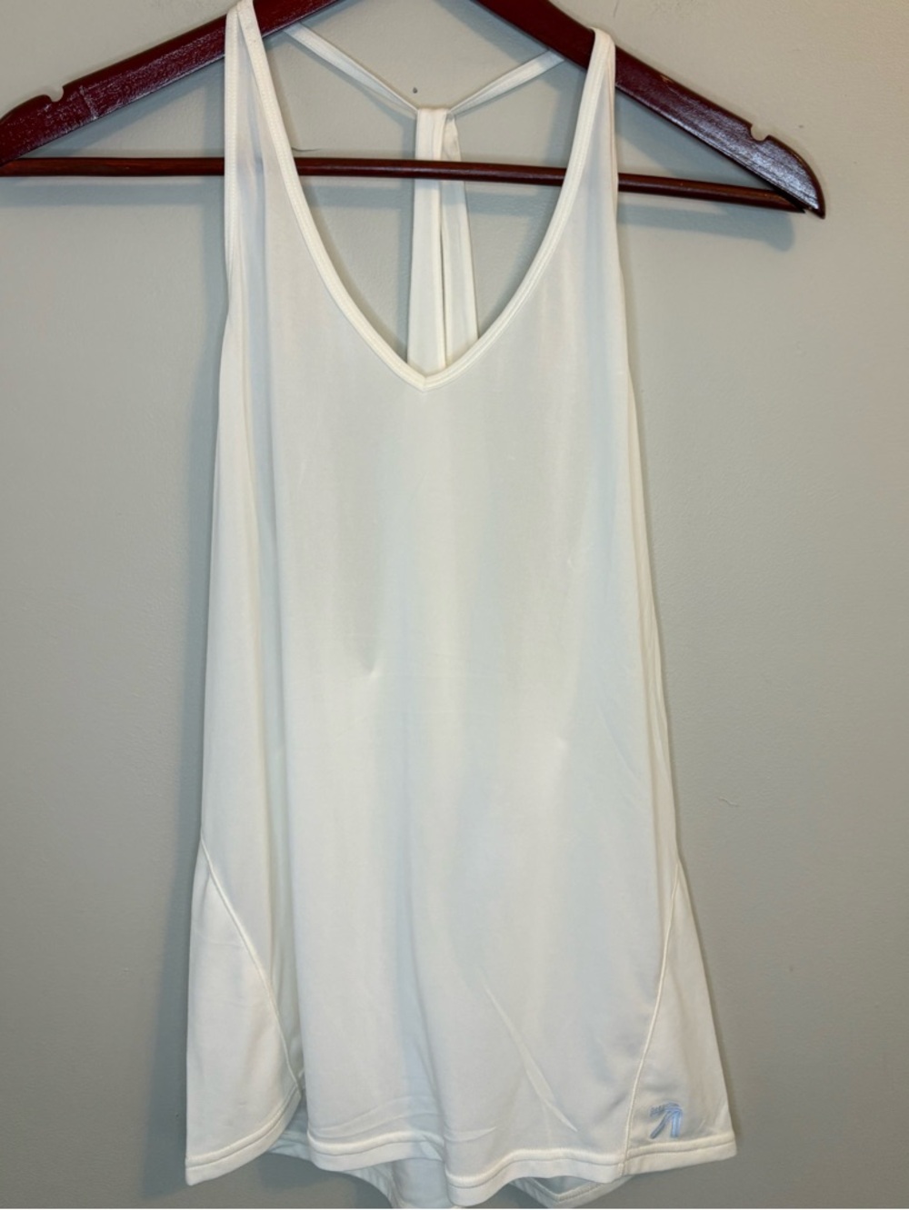 New Balance x J.Crew NB Dry Tank White Athletic Racerback M